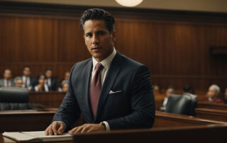 Attorney in a court